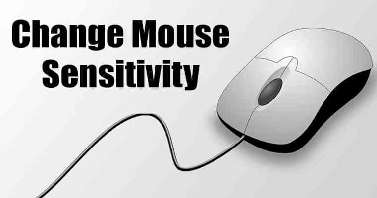 Cómo cambiar la sensibilidad del mouse en una PC con Windows 10