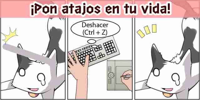 Dibujo digital: los atajos del teclado